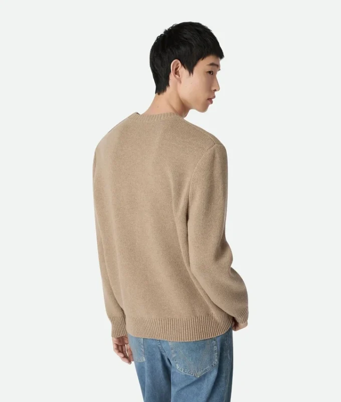 Kompakter Wollpullover Kompakter Wollpullover