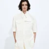 Kompaktes Baumwoll-Toile-Hemd Kompaktes Baumwoll-Toile-Hemd