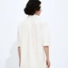 Kompaktes Baumwoll-Toile-Hemd Kompaktes Baumwoll-Toile-Hemd