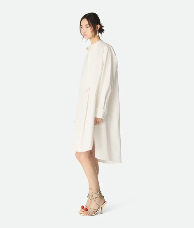Kompaktes Baumwollkleid Kompaktes Baumwollkleid
