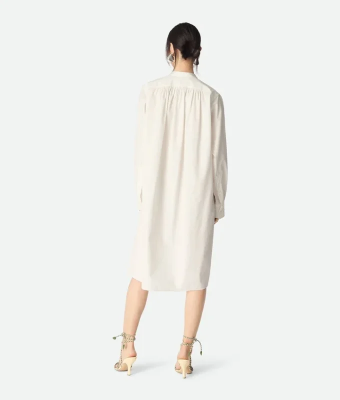 Kompaktes Baumwollkleid Kompaktes Baumwollkleid