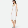Kompaktes Viskose-Kleid
