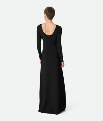 Kompaktes Viskose-Kleid