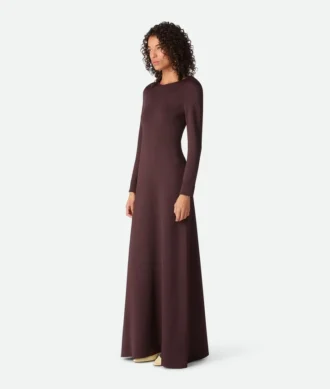 Kompaktes Viskose-Kleid