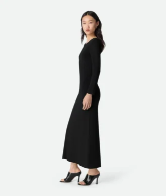 Kompaktes Viskose-Kleid