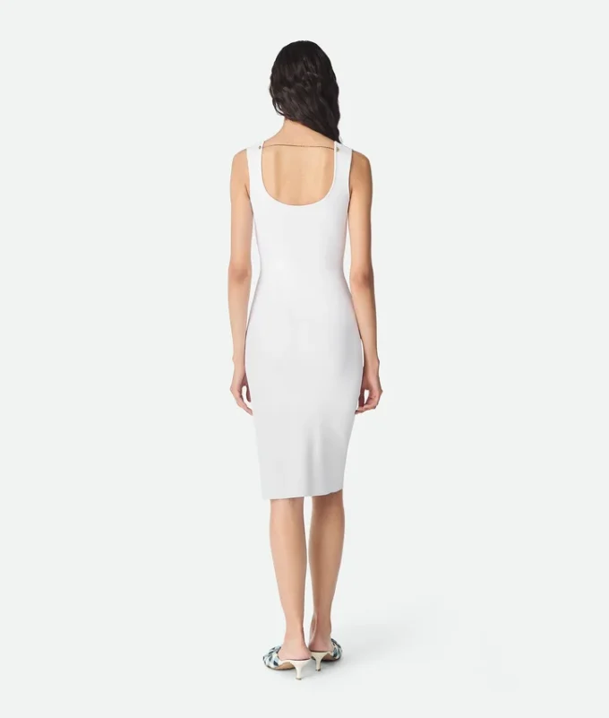 Kompaktes Viskose-Kleid