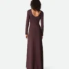 Kompaktes Viskose-Kleid Kompaktes Viskose-Kleid