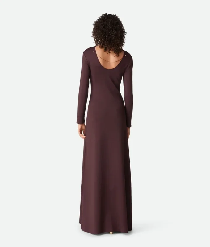 Kompaktes Viskose-Kleid Kompaktes Viskose-Kleid