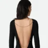 Kompaktes Viskose-Kleid Kompaktes Viskose-Kleid