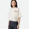 Kropptes T-Shirt aus Baumwolljersey Kropptes T-Shirt aus Baumwolljersey