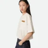 Kropptes T-Shirt aus Baumwolljersey Kropptes T-Shirt aus Baumwolljersey