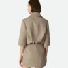 Kurze Jacke aus Wolle und Kaschmir