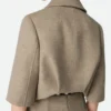 Kurze Jacke aus Wolle und Kaschmir