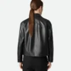 Leder-Kimono-Blouson Leder-Kimono-Blouson