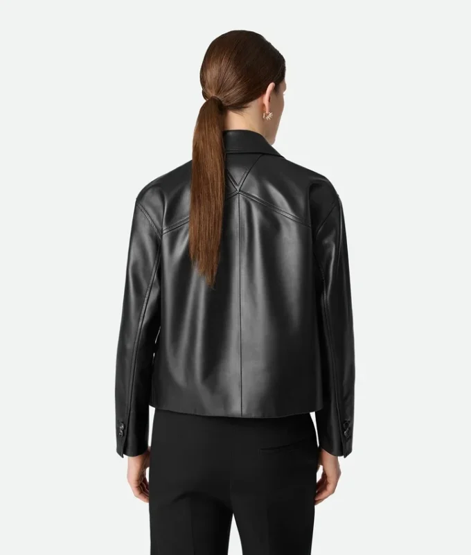 Leder-Kimono-Blouson Leder-Kimono-Blouson