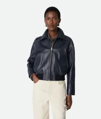 Lederblouson