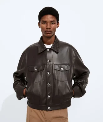Lederjacke