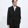 Leichte Jacke aus Wolltwill Leichte Jacke aus Wolltwill