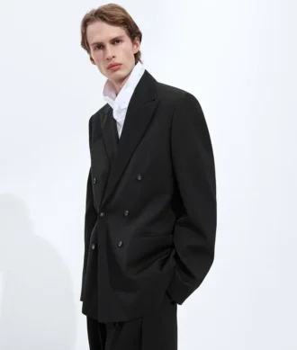 Leichte Jacke aus Wolltwill