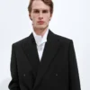 Leichte Jacke aus Wolltwill Leichte Jacke aus Wolltwill