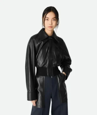 Leichte Lederblouson