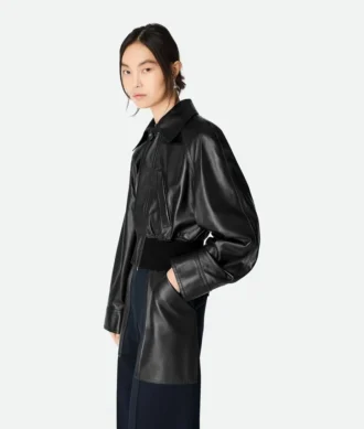 Leichte Lederblouson