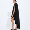 Leichtes Kaftan-Kleid aus Wolle Leichtes Kaftan-Kleid aus Wolle