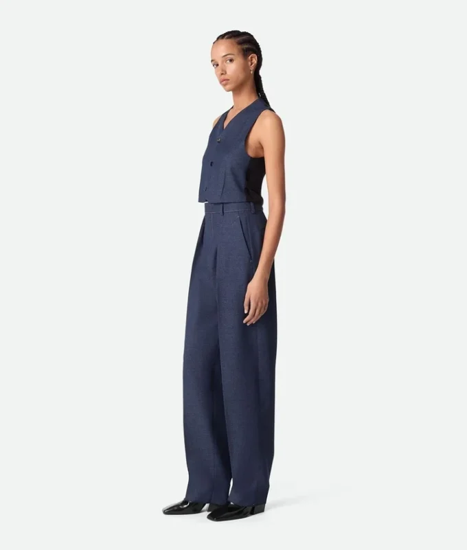Melierte Wollhose Melierte Wollhose