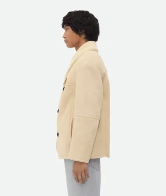 Merino-Lammfell-Blouson