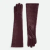 Midi-Handschuhe aus Intrecciato-Leder Midi-Handschuhe aus Intrecciato-Leder