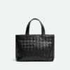 Mini Intrecciato Tote mit Reißverschluss Mini Intrecciato Tote mit Reißverschluss