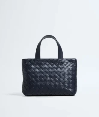Mini Intrecciato Tote mit Reißverschluss