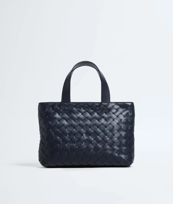 Mini Intrecciato Tote mit Reißverschluss Mini Intrecciato Tote mit Reißverschluss