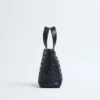 Mini Intrecciato Tote mit Reißverschluss Mini Intrecciato Tote mit Reißverschluss