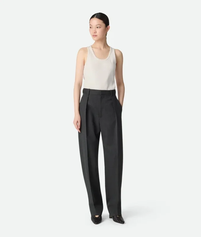 Mouline-Hose aus Wolltwill
