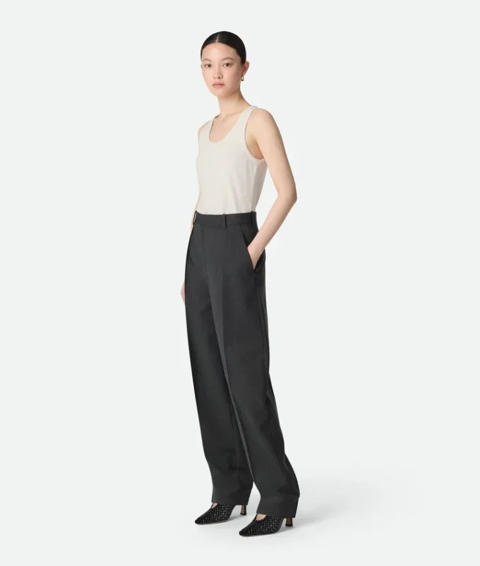 Mouline-Hose aus Wolltwill