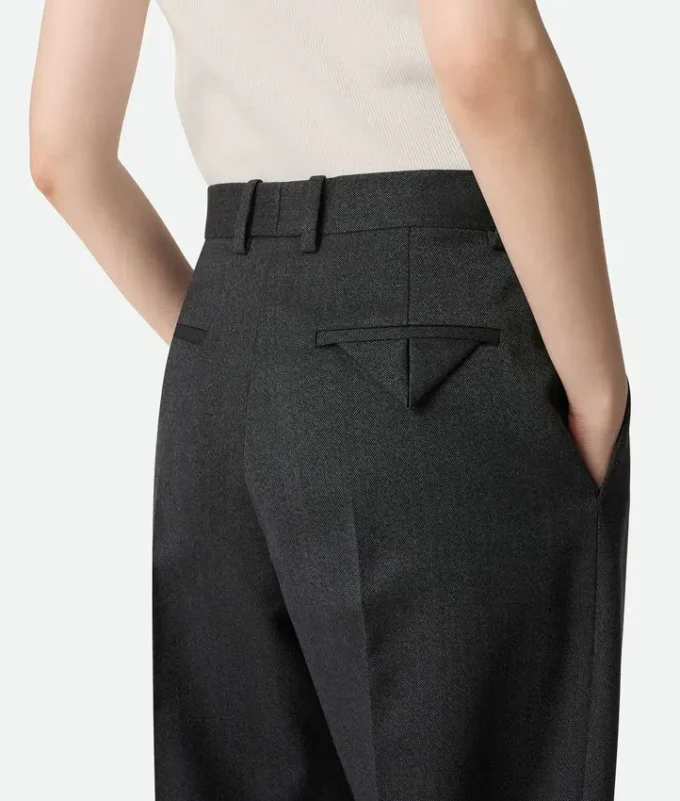 Mouline-Hose aus Wolltwill