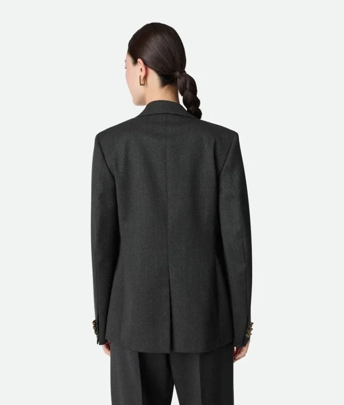 Mouline-Jacke aus Wolltwill Mouline-Jacke aus Wolltwill