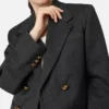 Mouline-Jacke aus Wolltwill Mouline-Jacke aus Wolltwill