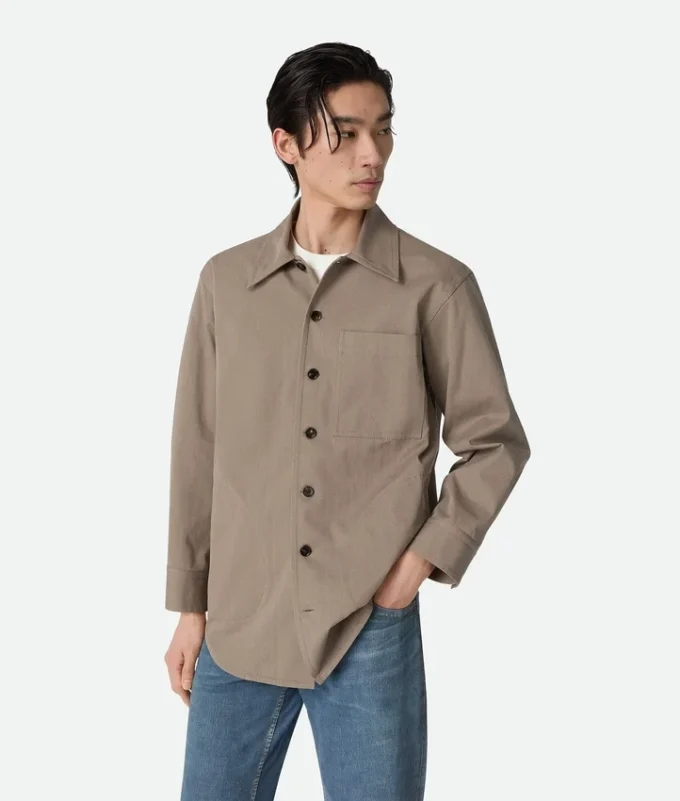 Overshirt aus Baumwolltwill Overshirt aus Baumwolltwill