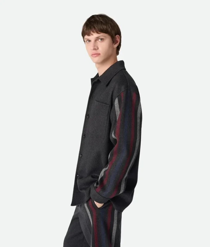 Overshirt aus Wolle und Kaschmir Overshirt aus Wolle und Kaschmir