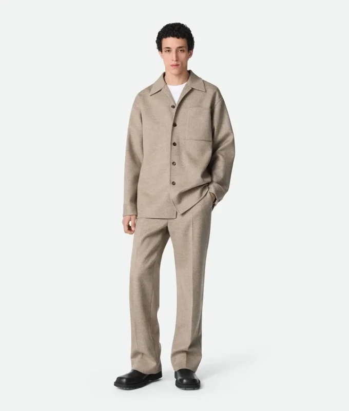 Overshirt aus Wolle und Kaschmir Overshirt aus Wolle und Kaschmir
