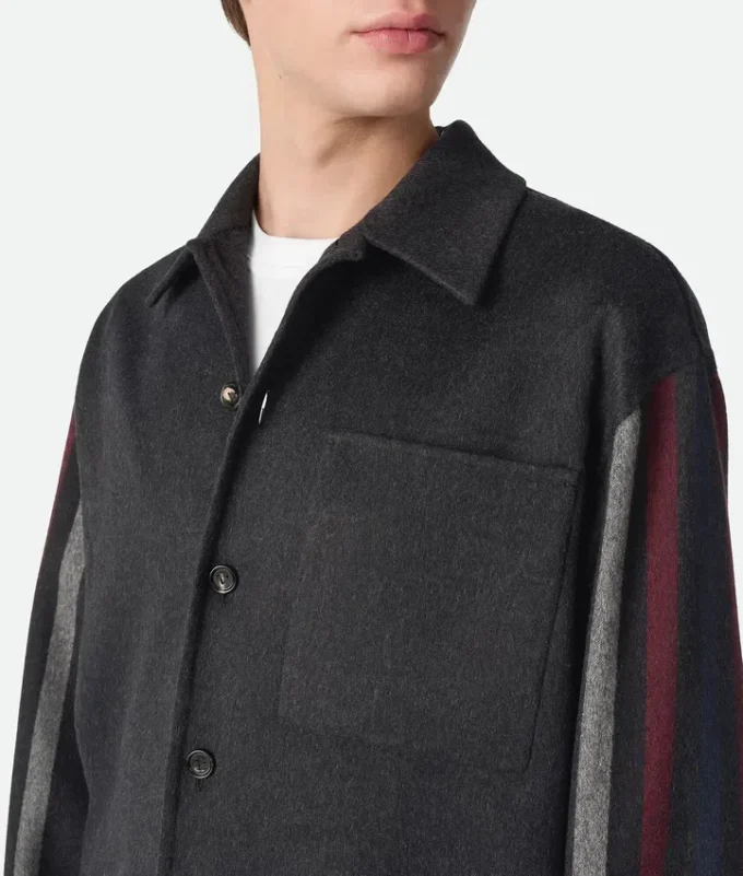 Overshirt aus Wolle und Kaschmir Overshirt aus Wolle und Kaschmir