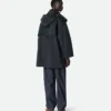 Parka mit Kapuze aus gebondeter Tech-Wolle Parka mit Kapuze aus gebondeter Tech-Wolle