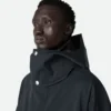 Parka mit Kapuze aus gebondeter Tech-Wolle Parka mit Kapuze aus gebondeter Tech-Wolle