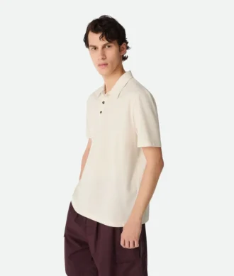 Polo aus feinem Baumwolljersey Polo aus feinem Baumwolljersey