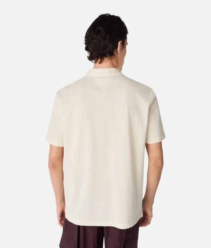 Polo aus feinem Baumwolljersey Polo aus feinem Baumwolljersey