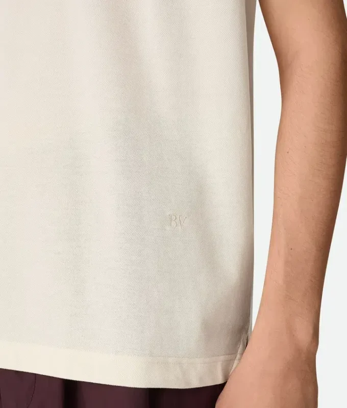 Polo aus feinem Baumwolljersey Polo aus feinem Baumwolljersey