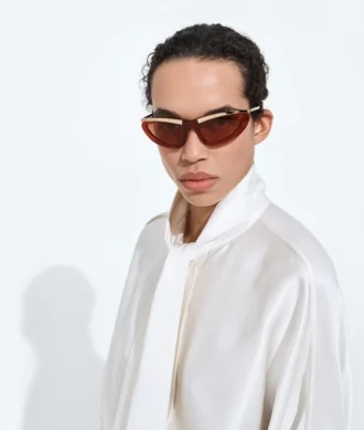 Prisma Cat-Eye-Sonnenbrille