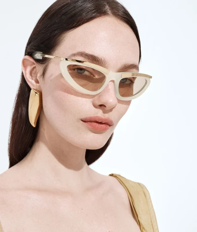 Prisma Cat-Eye-Sonnenbrille
